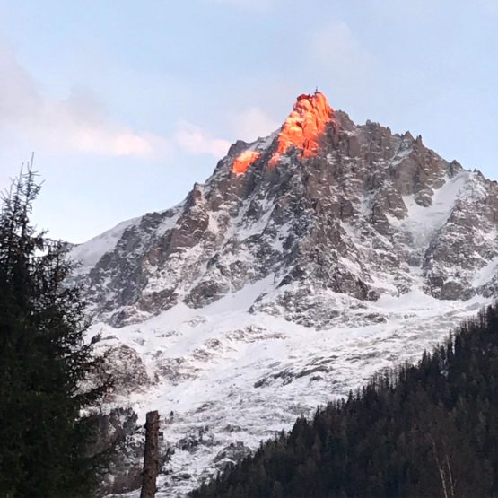 Aiguille du Midi Copper Cuff Bracelet - Image 3