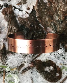 Aiguille du Midi Copper Cuff Bracelet