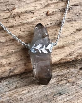 Chamonix Crystal in Laurel Leaves