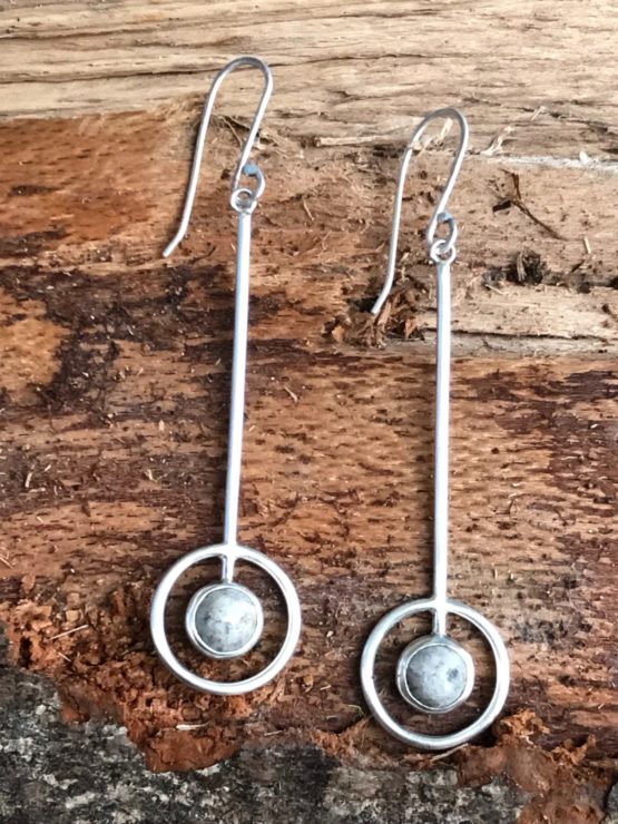 Chamonix Granite Drop Earrings