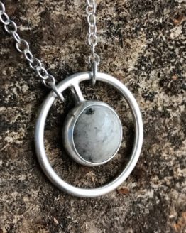Chamonix Granite Circle Necklace