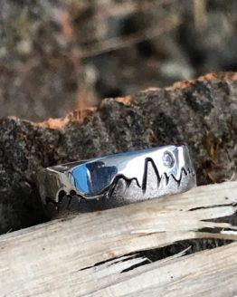 Aiguille du Midi Mountain Ring