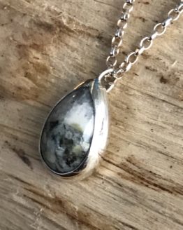 Chamonix Granite Teardrop Necklace