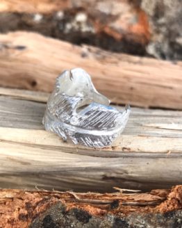 Floating Feather Ring